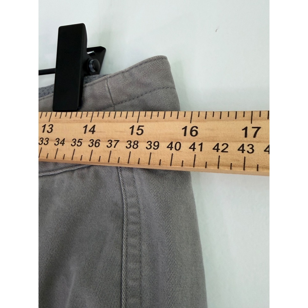 LL Bean Cargo Pants Gorpcore Utility Women 12 Grey Hiking Trail Utility Outdoors - Picture 7 of 8